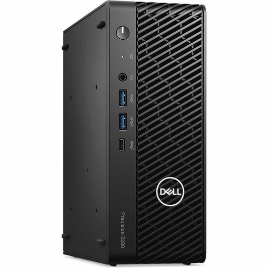 Dell Precision 3000 3280 Workstation - Intel Core i5 14th Gen i5-14500 - 16 GB - 512 GB SSD - Compact - Black - Intel Chip - Windows 11 Pro - NVIDIA T400 4 GB Graphics - NVMe, Serial ATA Controller