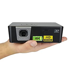 AAXA Technologies HP - P6X - 01 DLP Projector - 16:9 - Black, Gray - Dealtargets.ca