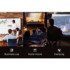 Aaxa Technologies KP - 400 - 01 P400 Short Throw Mini Projectorproj Native 1080p Lcos 2hr Batt Hdmi Tf - Dealtargets.ca