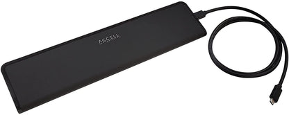 Accell InstantView USB-C 4K Docking Station - 2 HDMI, 3x USB-A 3.1, Ethernet, Audio Ports Compatible with PC, macOS, Android, Chromebook, (K31G2-001B) - Dealtargets.com