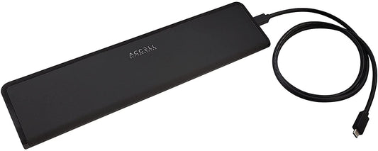 Accell InstantView USB-C 4K Docking Station - 2 HDMI, 3x USB-A 3.1, Ethernet, Audio Ports Compatible with PC, macOS, Android, Chromebook, (K31G2-001B) - Dealtargets.com