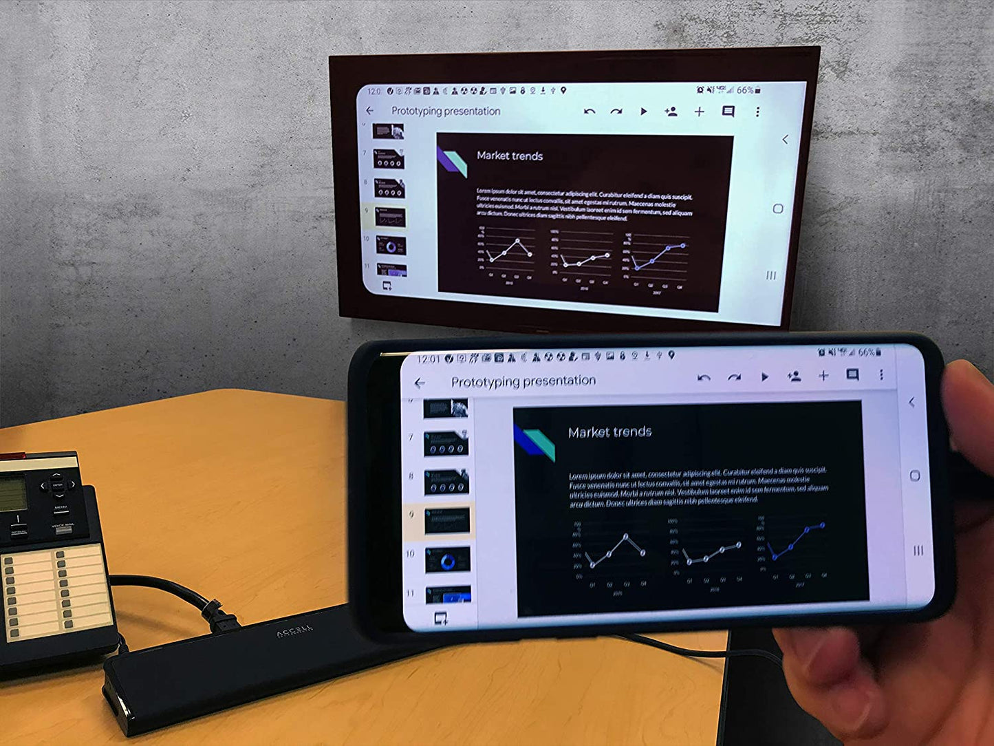Accell InstantView USB-C 4K Docking Station - 2 HDMI, 3x USB-A 3.1, Ethernet, Audio Ports Compatible with PC, macOS, Android, Chromebook, (K31G2-001B) - Dealtargets.com