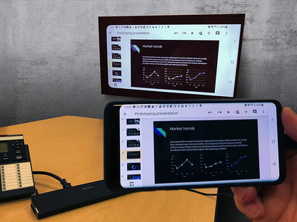 Accell InstantView USB-C 4K Docking Station - 2 HDMI, 3x USB-A 3.1, Ethernet, Audio Ports Compatible with PC, macOS, Android, Chromebook, (K31G2-001B) - Dealtargets.com