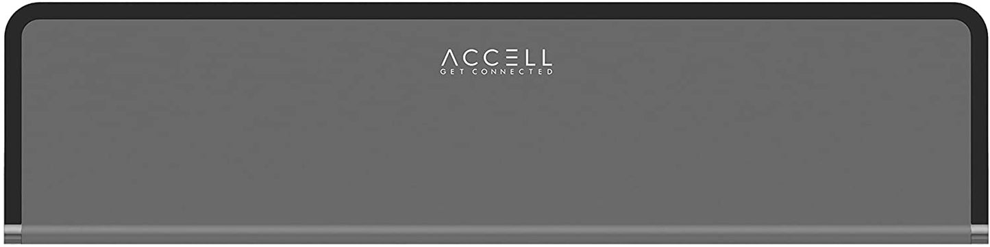 Accell InstantView USB-C 4K Docking Station - 2 HDMI, 3x USB-A 3.1, Ethernet, Audio Ports Compatible with PC, macOS, Android, Chromebook, (K31G2-001B) - Dealtargets.com