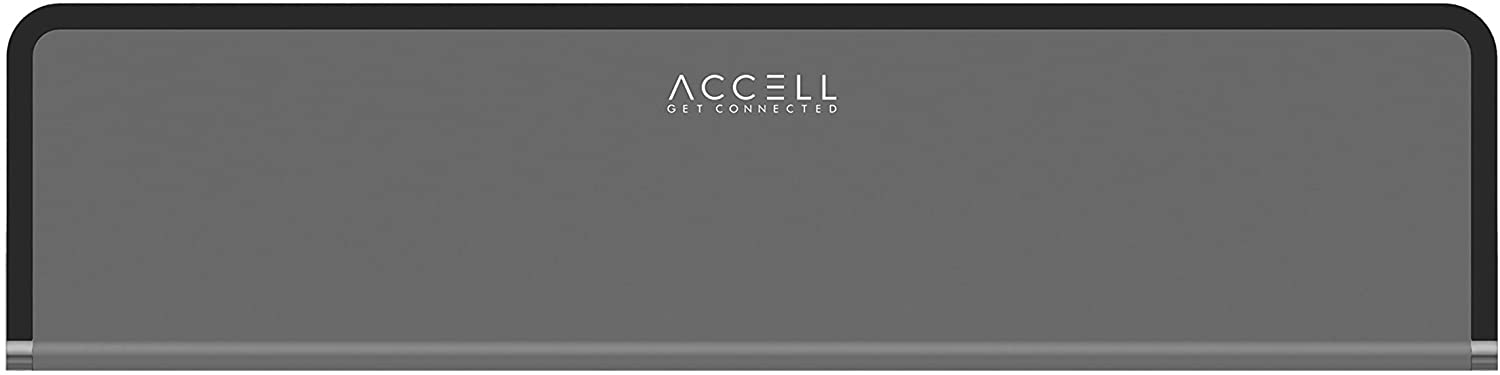 Accell InstantView USB-C 4K Docking Station - 2 HDMI, 3x USB-A 3.1, Ethernet, Audio Ports Compatible with PC, macOS, Android, Chromebook, (K31G2-001B) - Dealtargets.com