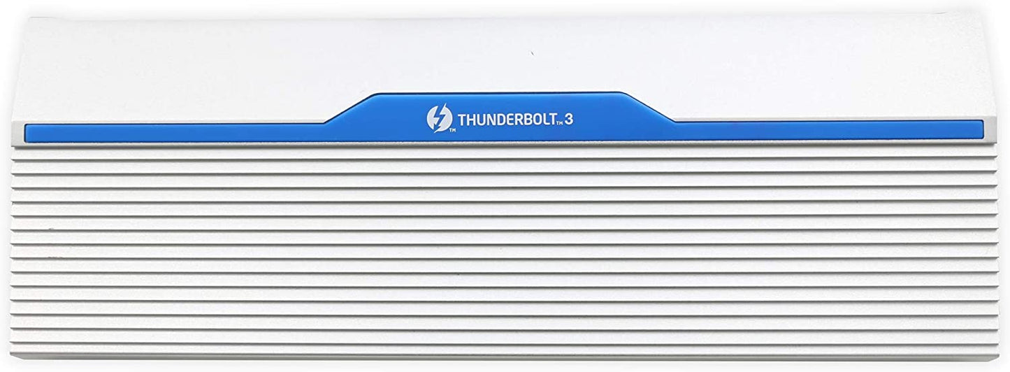 Accell Thunderbolt 3 Dock - Dual Display 4K at 60Hz, 70W Charging, 40Gbps, TB3 Cable, 6x USB Ports, Ethernet, 135W Power Adapter, Audio Ports, Aluminum Docking Station, Power Delivery(K160B-001K) - Dealtargets.com