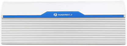 Accell Thunderbolt 3 Dock - Dual Display 4K at 60Hz, 70W Charging, 40Gbps, TB3 Cable, 6x USB Ports, Ethernet, 135W Power Adapter, Audio Ports, Aluminum Docking Station, Power Delivery(K160B-001K) - Dealtargets.com