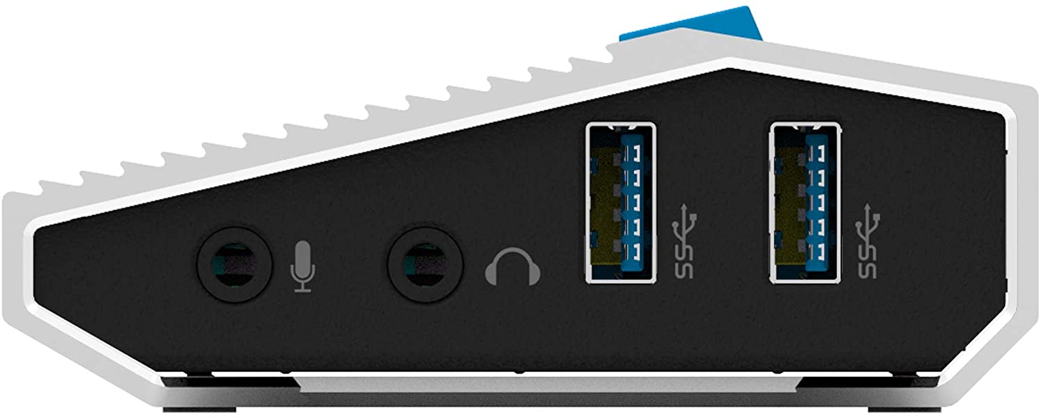 Accell Thunderbolt 3 Dock - Dual Display 4K at 60Hz, 70W Charging, 40Gbps, TB3 Cable, 6x USB Ports, Ethernet, 135W Power Adapter, Audio Ports, Aluminum Docking Station, Power Delivery(K160B-001K) - Dealtargets.com