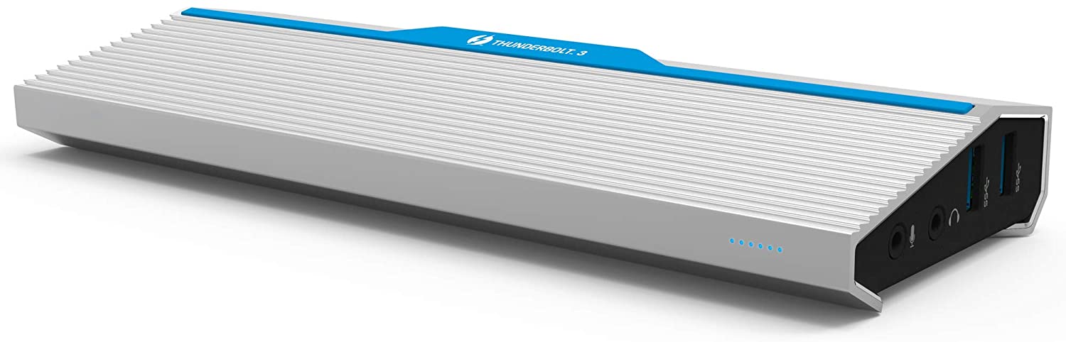 Accell Thunderbolt 3 Dock - Dual Display 4K at 60Hz, 70W Charging, 40Gbps, TB3 Cable, 6x USB Ports, Ethernet, 135W Power Adapter, Audio Ports, Aluminum Docking Station, Power Delivery(K160B-001K) - Dealtargets.com