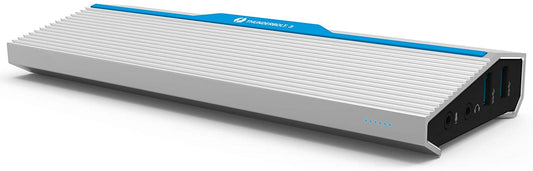 Accell Thunderbolt 3 Dock - Dual Display 4K at 60Hz, 70W Charging, 40Gbps, TB3 Cable, 6x USB Ports, Ethernet, 135W Power Adapter, Audio Ports, Aluminum Docking Station, Power Delivery(K160B-001K) - Dealtargets.com