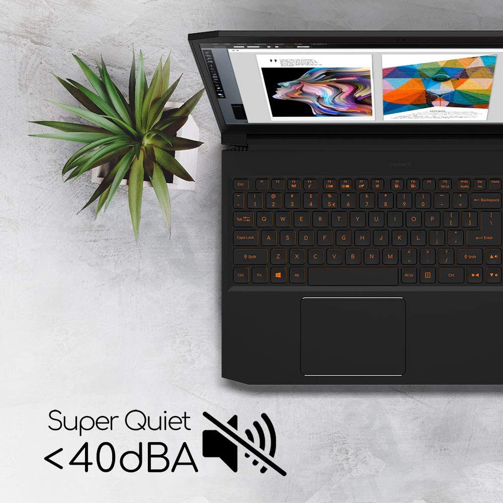 Acer ConceptD 5 CN515-71-712T Creator Laptop, Intel i7-9750H, GeForce GTX 1660 Ti, NVIDIA Studio, 15.6" 4K Ultra HD IPS, 100% Adobe RGB Color Gamut, Pantone Validated, Delta E&lt;2, 32GB DDR4, 512GB NVMe SSD i7-9750H/Geforce GTX 1660 Ti 32 GB - Dealtargets.com