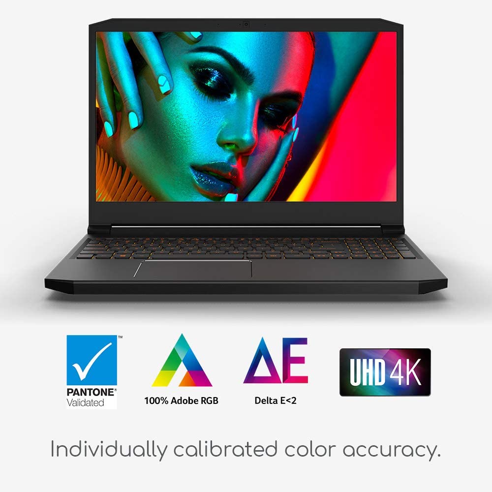 Acer ConceptD 5 CN515-71-712T Creator Laptop, Intel i7-9750H, GeForce GTX 1660 Ti, NVIDIA Studio, 15.6" 4K Ultra HD IPS, 100% Adobe RGB Color Gamut, Pantone Validated, Delta E&lt;2, 32GB DDR4, 512GB NVMe SSD i7-9750H/Geforce GTX 1660 Ti 32 GB - Dealtargets.com