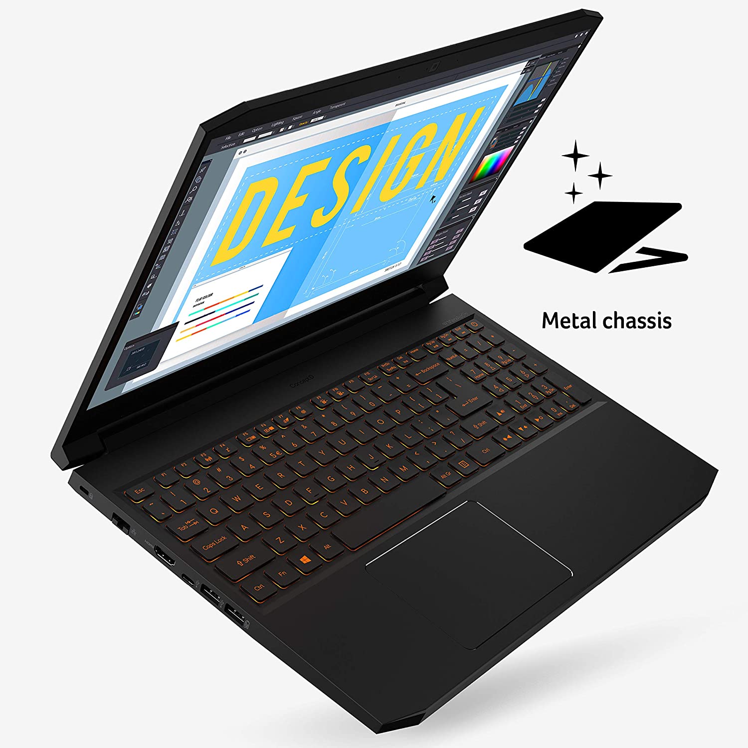 Acer ConceptD 5 CN515-71-712T Creator Laptop, Intel i7-9750H, GeForce GTX 1660 Ti, NVIDIA Studio, 15.6" 4K Ultra HD IPS, 100% Adobe RGB Color Gamut, Pantone Validated, Delta E&lt;2, 32GB DDR4, 512GB NVMe SSD i7-9750H/Geforce GTX 1660 Ti 32 GB - Dealtargets.com