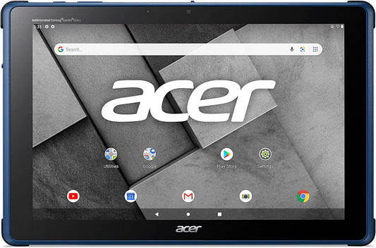 Acer Enduro Ruggedized Android Tablet, 10.1" FHD IPS Screen, MT8167A CPU, 2GB RAM /32 eMMC, Android GO, Anti-Microbial Coating, Blue, EUT110A-11A-K9VQ - Dealtargets.com