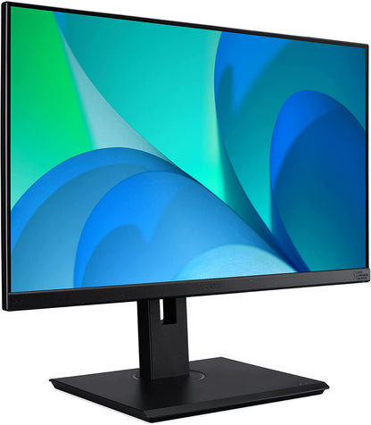 Acer Vero BR247Y bmiprx 23.8” FHD IPS Zero-Frame Monitor with Adaptive-Sync | 75Hz Refresh Rate | 4ms | EPEAT Silver | Made with Post-Consumer Recycled (PCR) Material (Display Port, HDMI 1.4 &amp; VGA) - Dealtargets.com