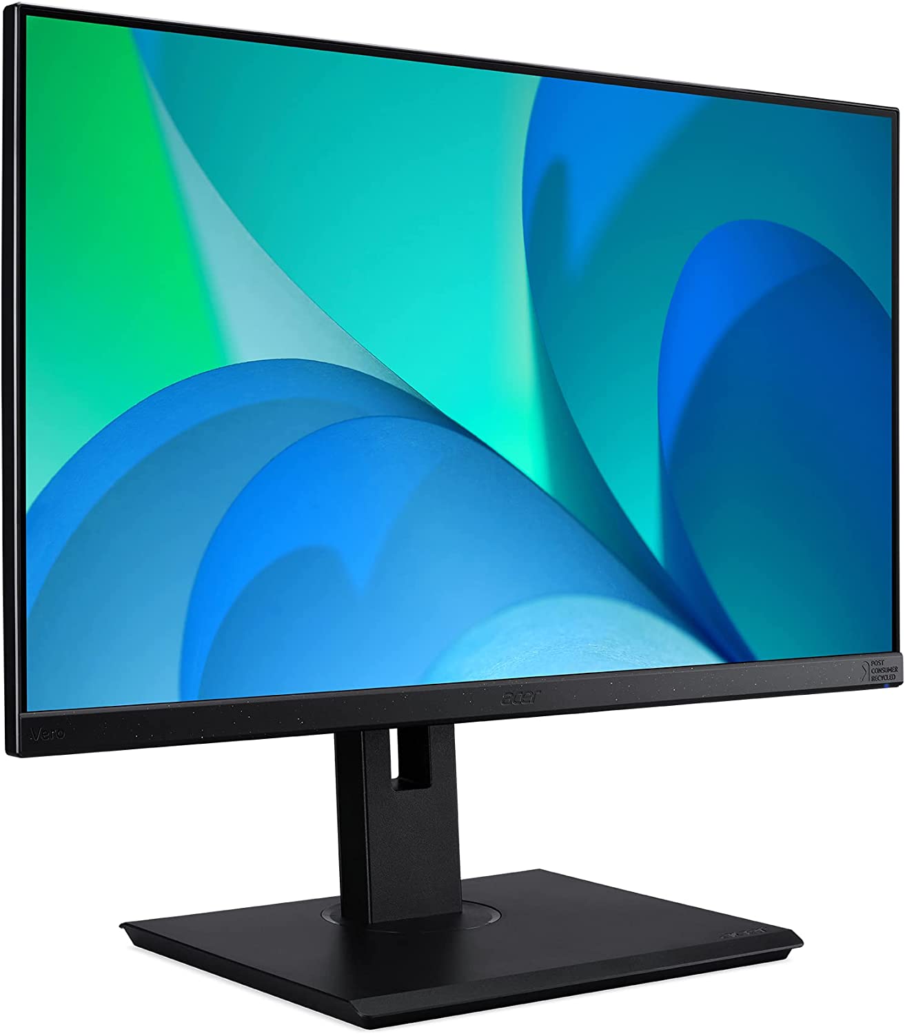 Acer Vero BR277 bmiprx 27” Full HD IPS Zero-Frame Monitor with Adaptive-Sync | 75Hz Refresh Rate | 4ms | EPEAT Silver | Made with Post-Consumer Recycled (PCR) Material (Display Port, HDMI 1.4 &amp; VGA) - Dealtargets.com