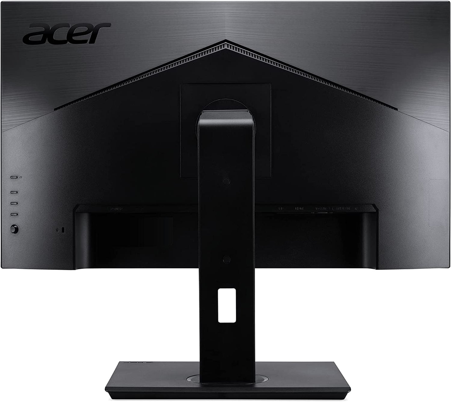 Acer Vero BR277 bmiprx 27” Full HD IPS Zero-Frame Monitor with Adaptive-Sync | 75Hz Refresh Rate | 4ms | EPEAT Silver | Made with Post-Consumer Recycled (PCR) Material (Display Port, HDMI 1.4 &amp; VGA) - Dealtargets.com