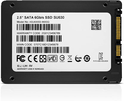 ADATA SSD Desktop Notebook SATA ASU630SS-960GQ-R SU630 960GB 2.5 SATA III - Dealtargets.com