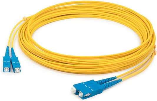 Addon networking AddOn Fiber Optic Duplex Network Cable ADD-SC-SC-15M9SMF - Dealtargets.com