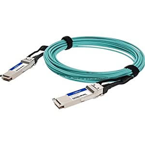 Addon networking AddOn Fiber Optic Network Cable - 49.21 ft Fiber Optic Network Cable for Network Device, Transceiver, Server, Switch, Storage Adapter - First End: 1 x QSFP56 Network - Second End: 1 x QSFP56 Network - Dealtargets.com
