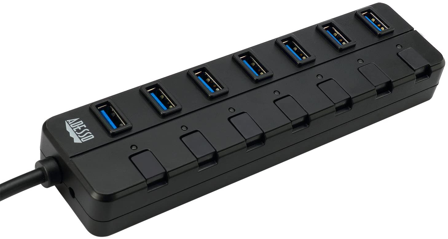 Adesso 7-Port USB 3.0 Hub - Dealtargets.com