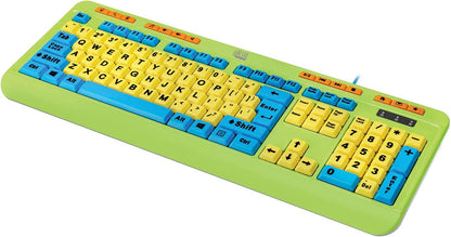 Adesso Antimicrobial Wired Kids KEYBRD and Mouse Combo - Dealtargets.com