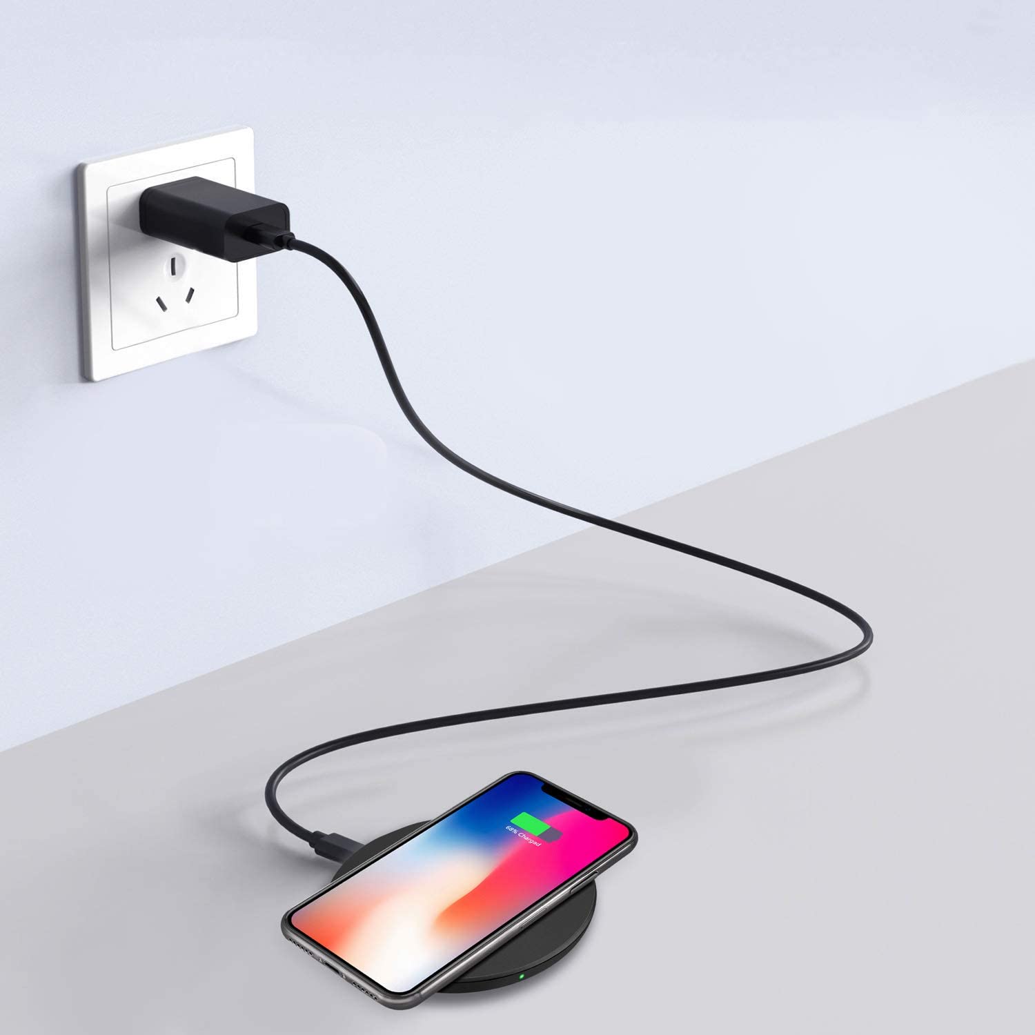 Adesso AUH-1010 10W Max Qi-Certified Wireless Charger - Dealtargets.com