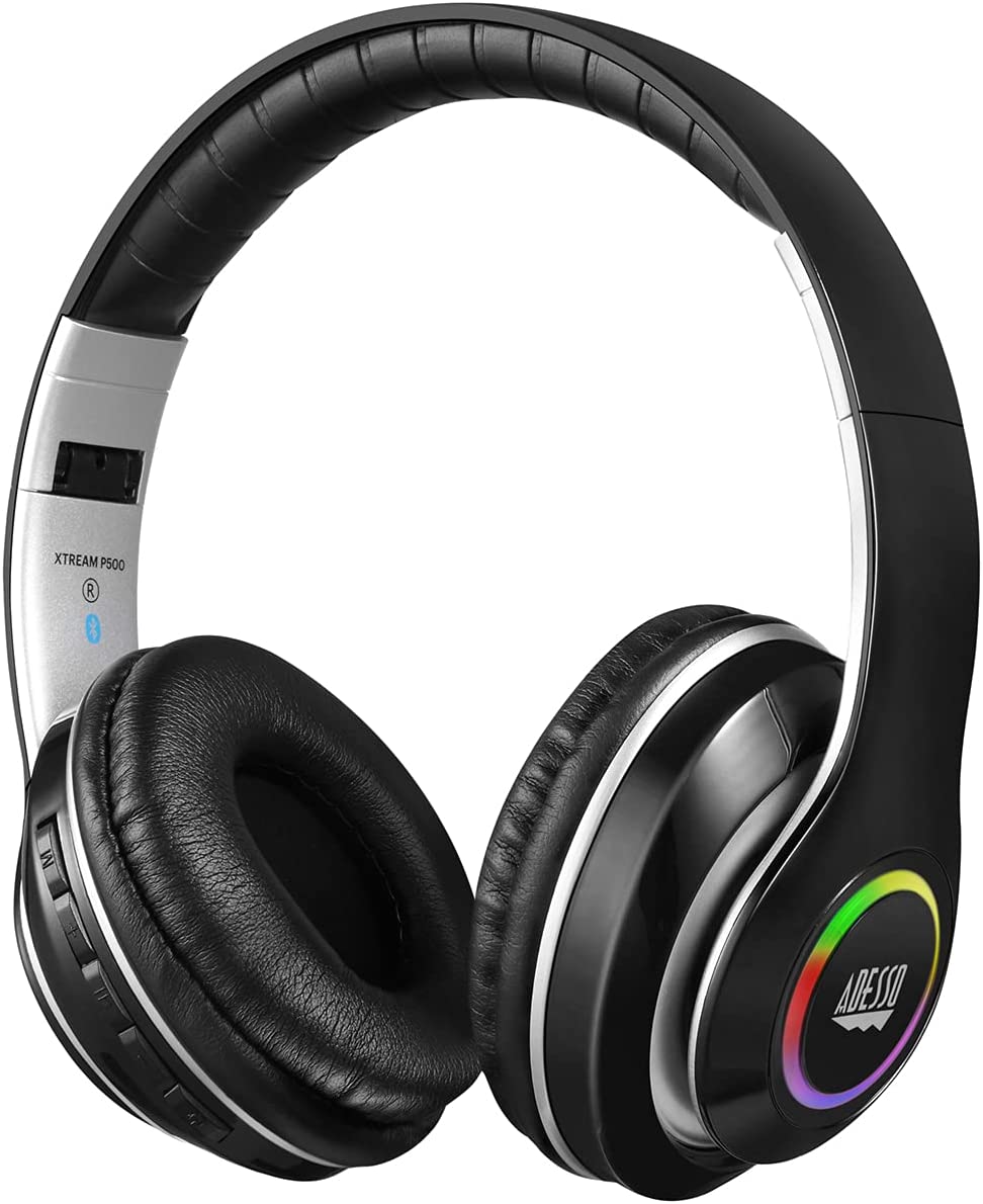 Adesso Bluetooth Headphone with Built-in Microphone Bluetooth 5.0+EDR - Dealtargets.com