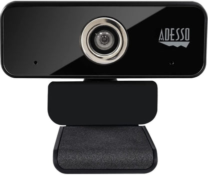 Adesso CyberTrack 6S 4K Ultra HD USB Webcam with Manual Focus and Built-in Stereo Microphone - Dealtargets.com