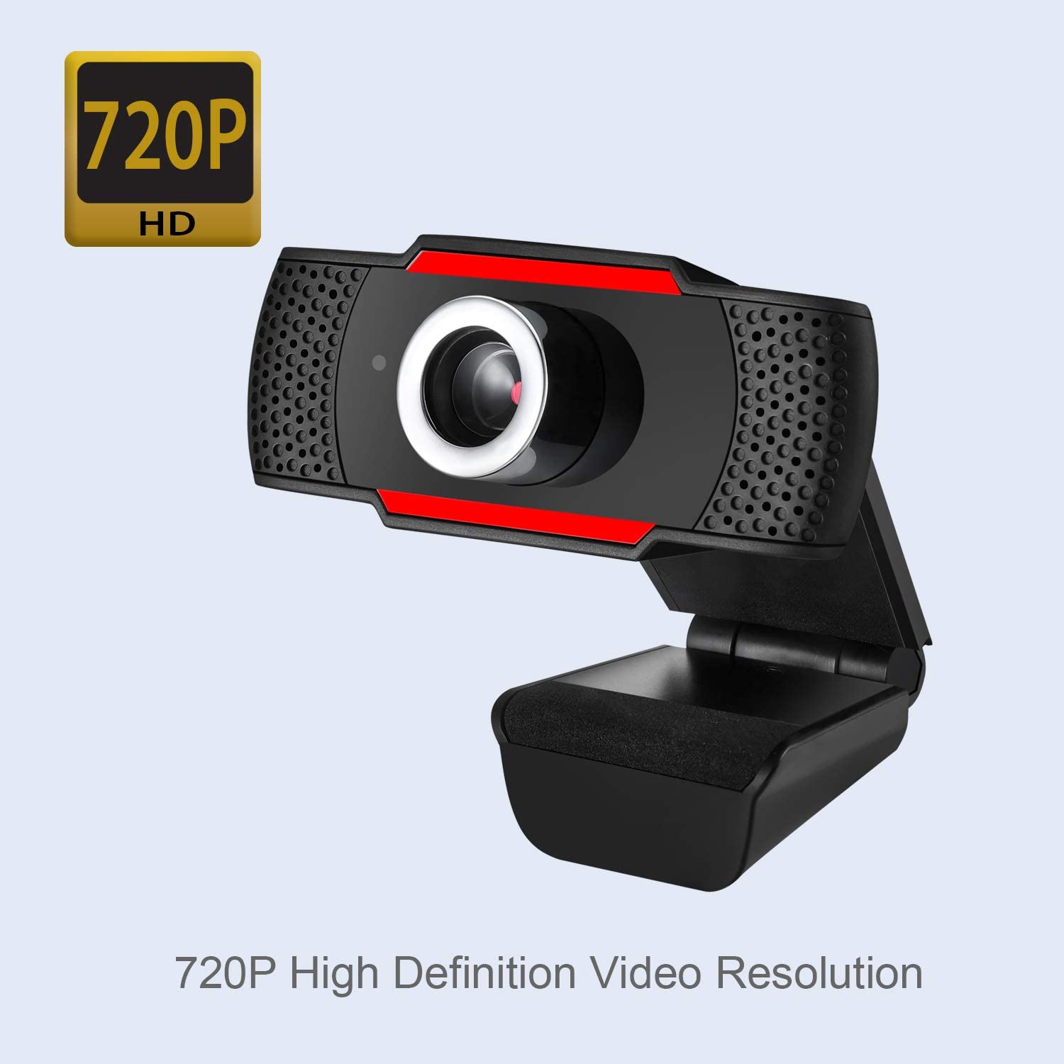 Adesso CyberTrack H3 Webcam 1.2 Megapixel 30 fps USB 2.0 1280x720 Video CMOS Sensor Manual-Focus Microphone for PC &amp; Laptop, Black - Dealtargets.com