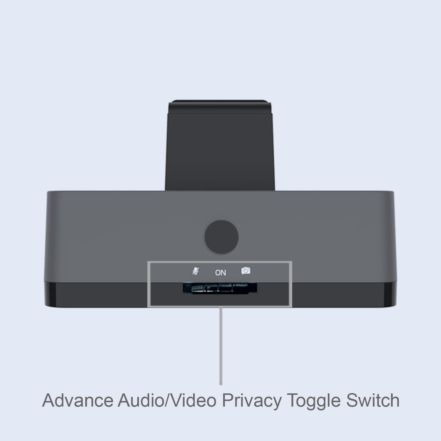 Adesso CyberTrack K4 4K Ultra HD Fixed Focus USB Webcam with Adjustable Field of View Angle, Built-in Dual Microphones, Privacy Audio/Video Switch &amp; Tripod Mount - Dealtargets.com