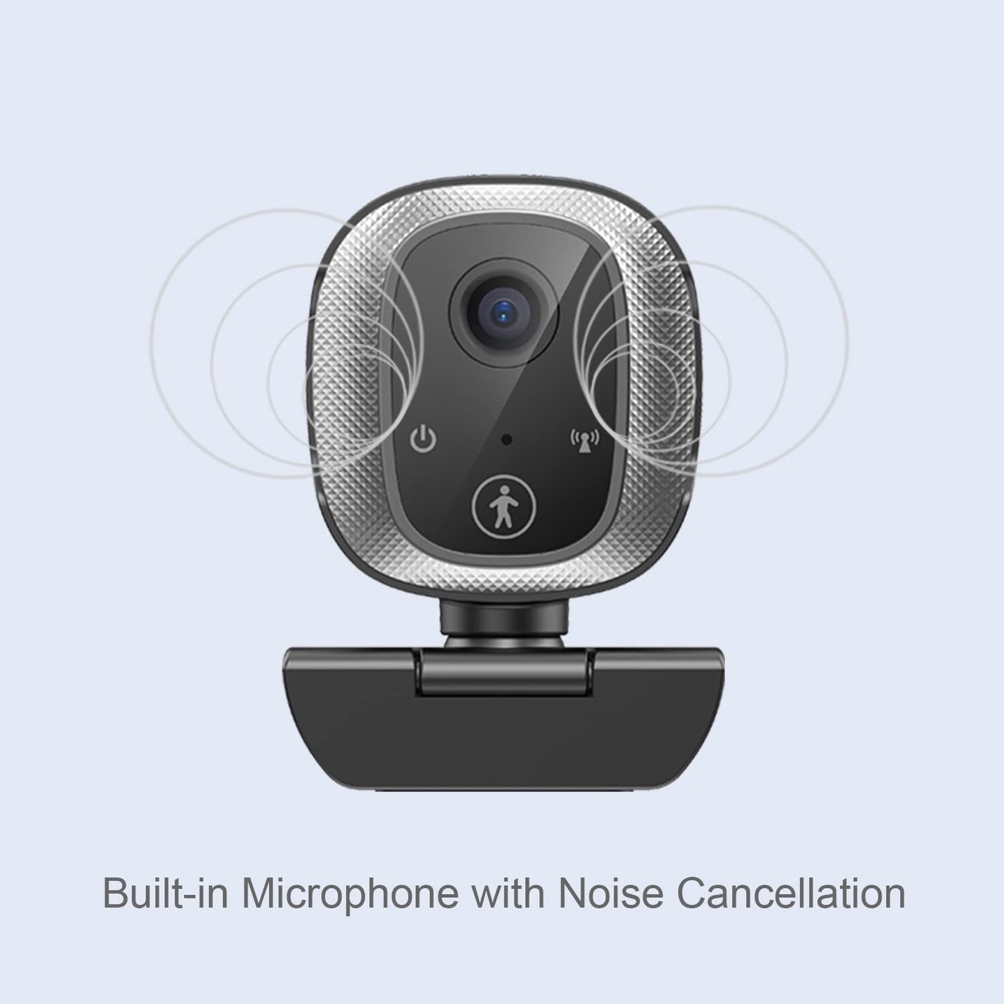 Adesso CyberTrack M1 1080P HD H.264 Fixed Focus USB Webcam with 305° Motion Tracking, Built-in Microphone, and Tripod Mount - Dealtargets.com