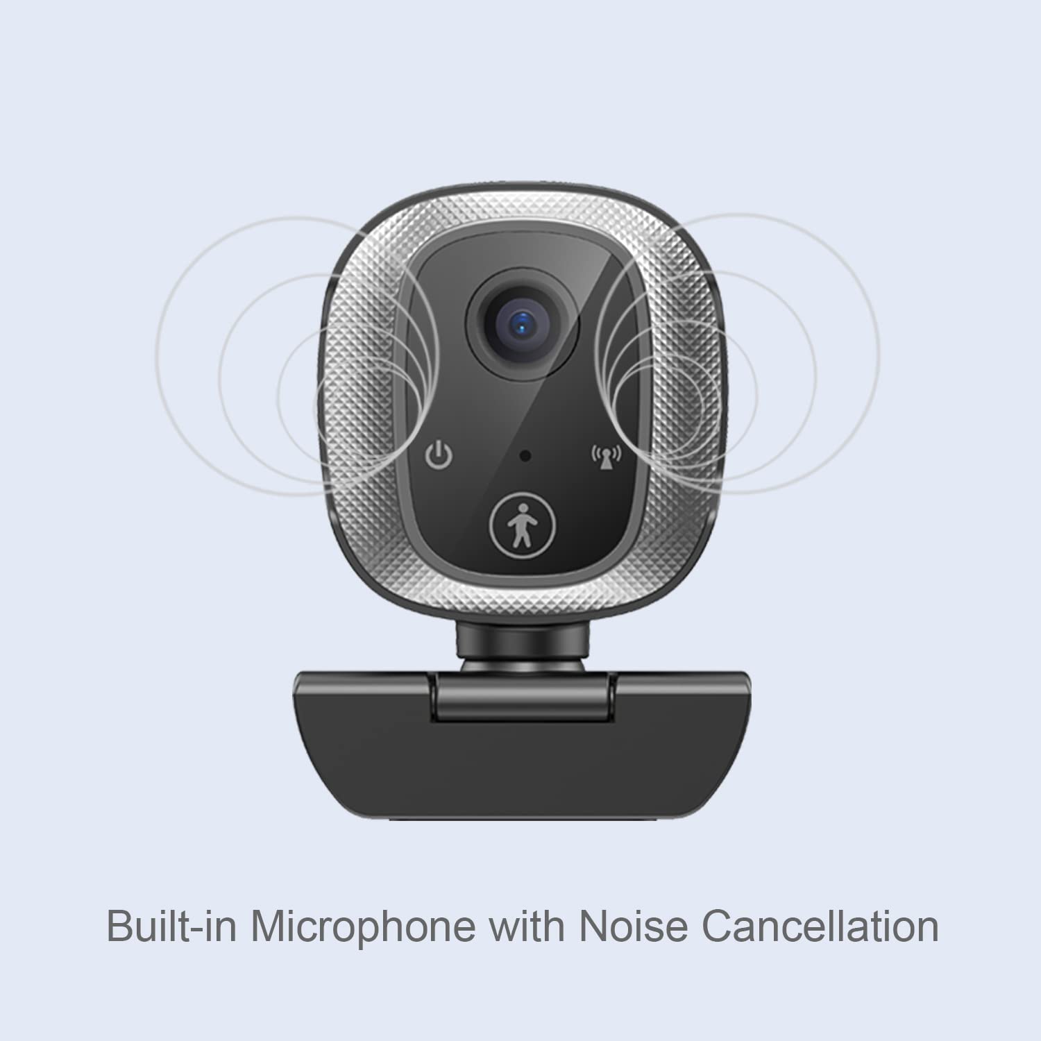 Adesso CyberTrack M1 1080P HD H.264 Fixed Focus USB Webcam with 305° Motion Tracking, Built-in Microphone, and Tripod Mount - Dealtargets.com