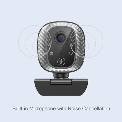 Adesso CyberTrack M1 1080P HD H.264 Fixed Focus USB Webcam with 305° Motion Tracking, Built-in Microphone, and Tripod Mount - Dealtargets.com