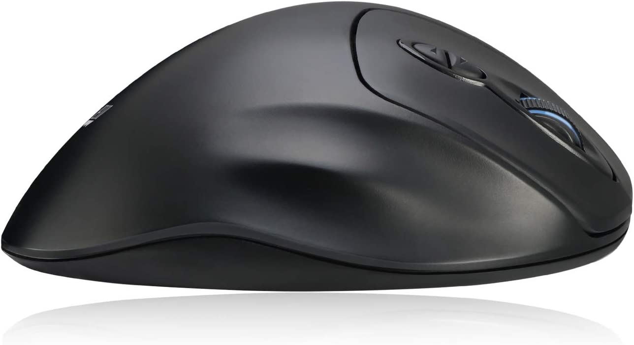 Adesso iMouse T30 Wireless Ergonomic Thumb Trackball Mouse with Nano USB Receiver, Programmable 7 Button Design, and 5 Level DPI Switch - Dealtargets.com