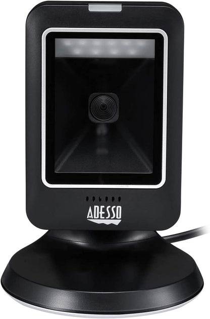 Adesso NuScan 2800U Omnidirectional 2D Desktop Barcode Scanner USB - Dealtargets.com