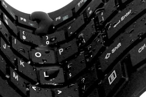 Adesso SlimTouch 232 Antimicrobial Waterproof Flexible Keyboard for Windows 8/7/Vista/XP/2000 (AKB-232UB), black - Dealtargets.com