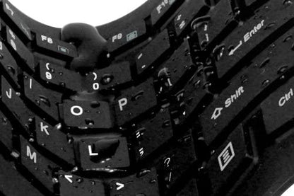 Adesso SlimTouch 232 Antimicrobial Waterproof Flexible Keyboard for Windows 8/7/Vista/XP/2000 (AKB-232UB), black - Dealtargets.com