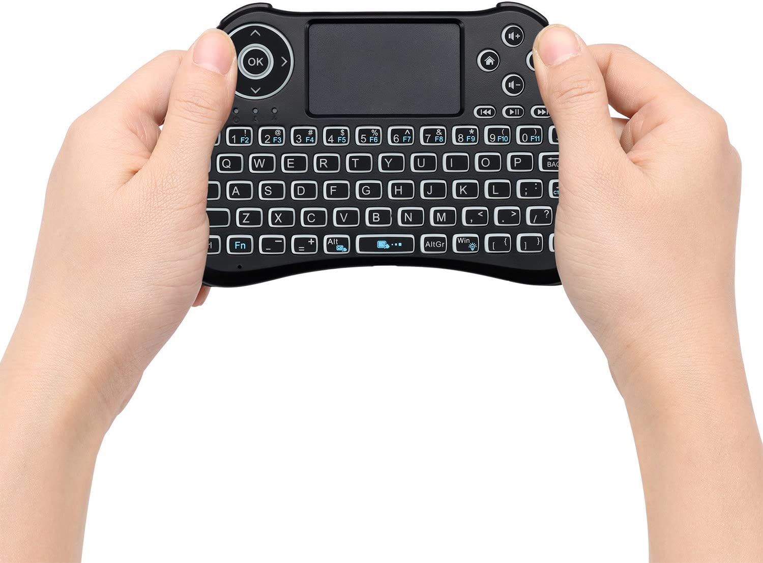Adesso SlimTouch 4040 - Wireless Illuminated Keyboard Built-in Touchpad - Dealtargets.com