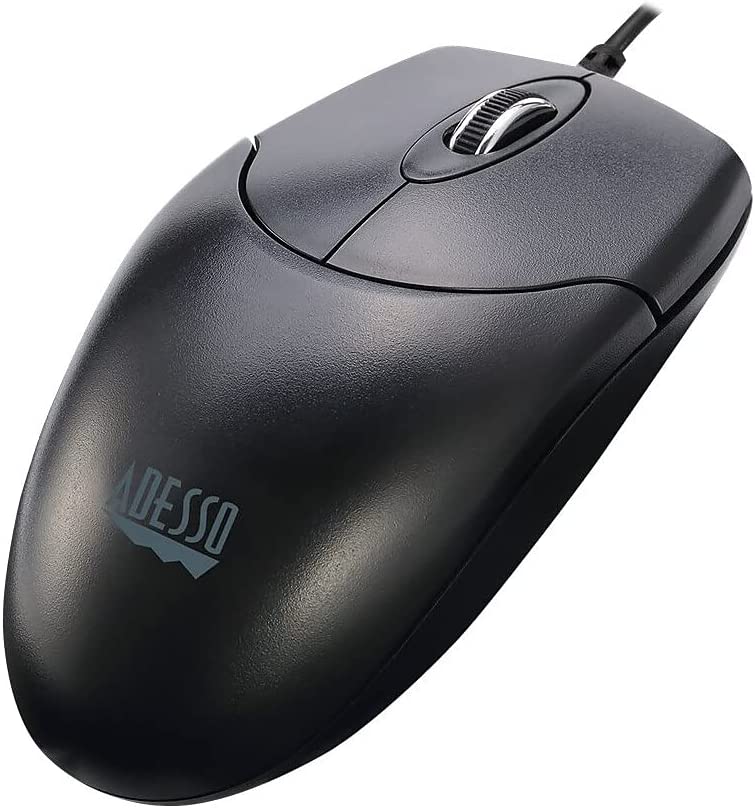 Adesso TAA USB Optical Scroll Mouse, 1000 DPI, Enhanced Optical Sensor, CONVENIE - Dealtargets.com
