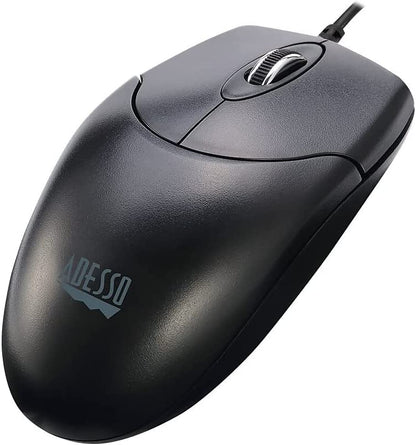 Adesso TAA USB Optical Scroll Mouse, 1000 DPI, Enhanced Optical Sensor, CONVENIE - Dealtargets.com