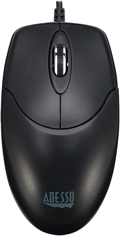 Adesso TAA USB Optical Scroll Mouse, 1000 DPI, Enhanced Optical Sensor, CONVENIE - Dealtargets.com