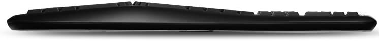Adesso WKB-1500GB - Wireless Ergonomic Desktop Keyboard and Laser Mouse with Split Keys Design and Palm Rest for Comfort, Long Battery Life, Nano Receiver - Compatible for PC &amp; Windows XP/7/8/10,Black - Dealtargets.com