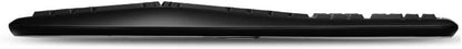 Adesso WKB-1500GB - Wireless Ergonomic Desktop Keyboard and Laser Mouse with Split Keys Design and Palm Rest for Comfort, Long Battery Life, Nano Receiver - Compatible for PC &amp; Windows XP/7/8/10,Black - Dealtargets.com