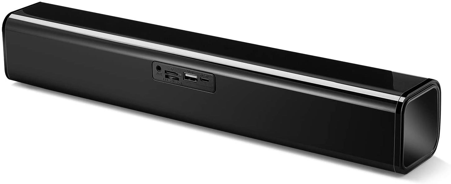 Adesso Xtream S6 Bluetooth and AUX Sound Bar Speaker 10W x 2 - Dealtargets.com