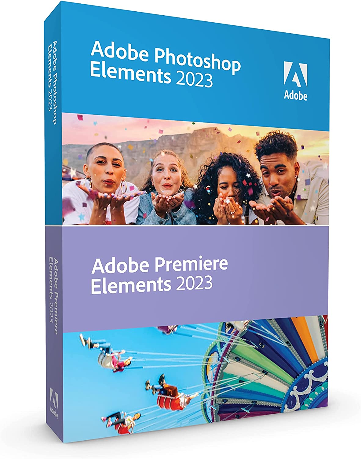 Adobe Photoshop Elements 2023 &amp; Premiere Elements 2023 | PC/Mac Box PC/Mac Box Photoshop &amp; Premiere Elements 2023 - Dealtargets.com