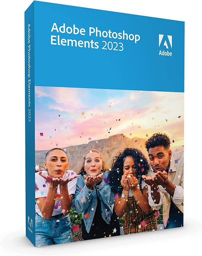 Adobe Photoshop Elements 2023 | PC/Mac Box | Photo Editing Software PC/Mac Box Photoshop Elements 2023 - Dealtargets.com