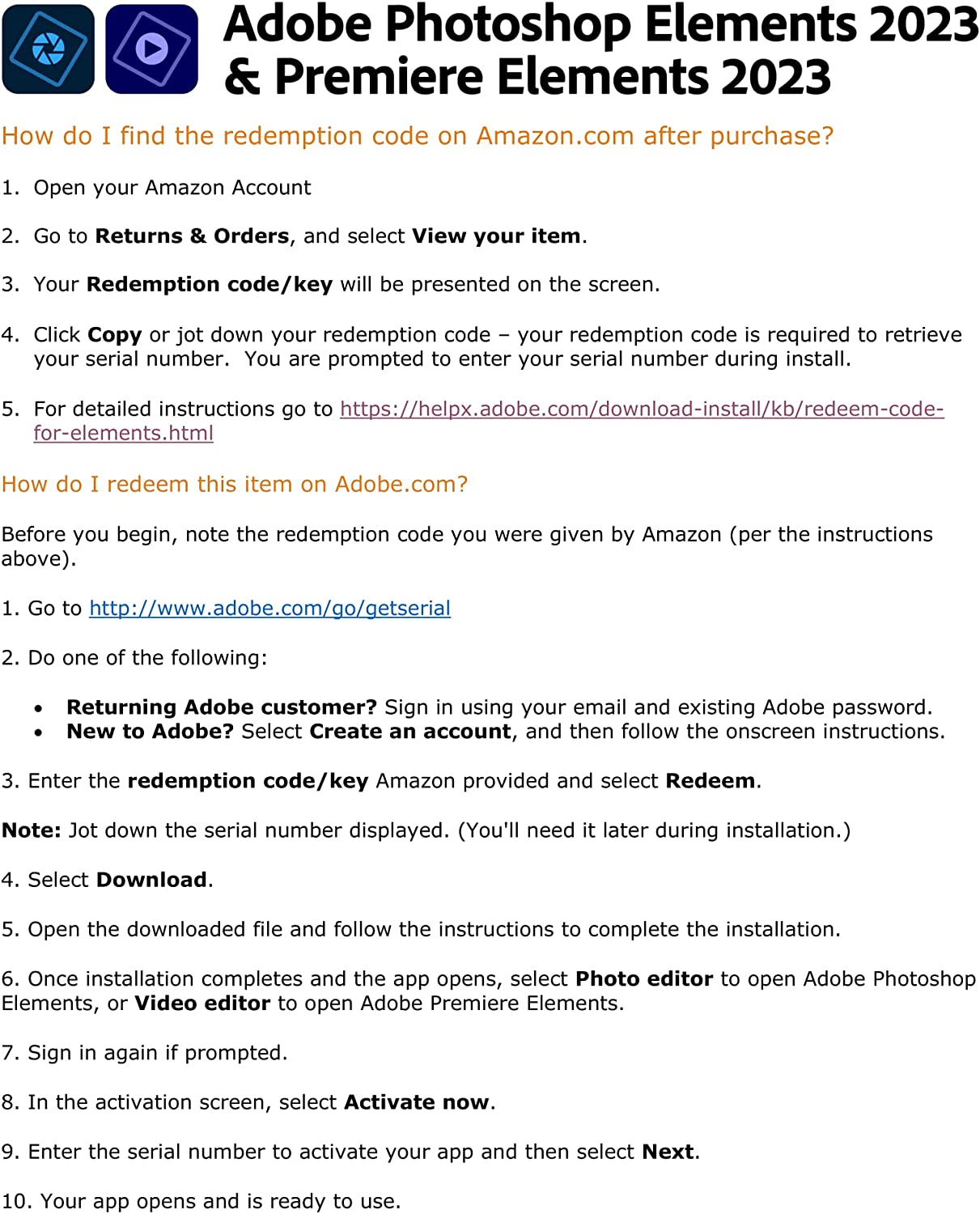 Adobe Premiere Elements 2023 | PC/Mac Box PC/Mac Box Premiere Elements 2023 - Dealtargets.com