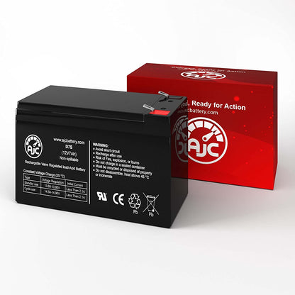 Ajc Replacement Battery for CyberPower CP900AVR 12V 7.5Ah - Dealtargets.com