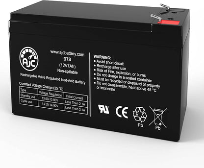 Ajc Replacement Battery for CyberPower CP900AVR 12V 7.5Ah - Dealtargets.com